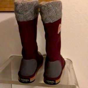 Sorel Suede/Wool women boots
